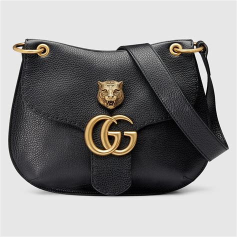 leather gucci bag|gucci shoulder bags for women.